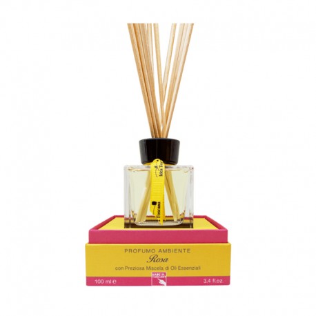 Zapach z patyczkami do domu ROSA 100 ml - Idea Toscana